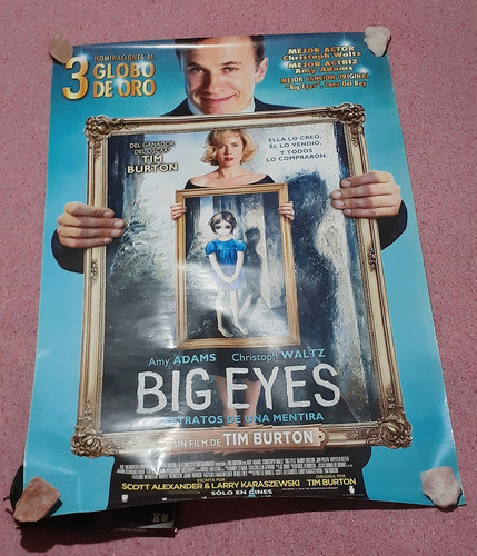Big Eyes (2014) - Poster Afiche Original De Cine 100x70 0