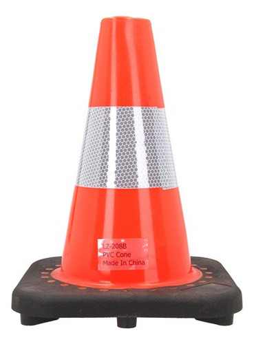 Cono Vial Naranja Reflectivo 22 X 22 X 30 Cm. 1