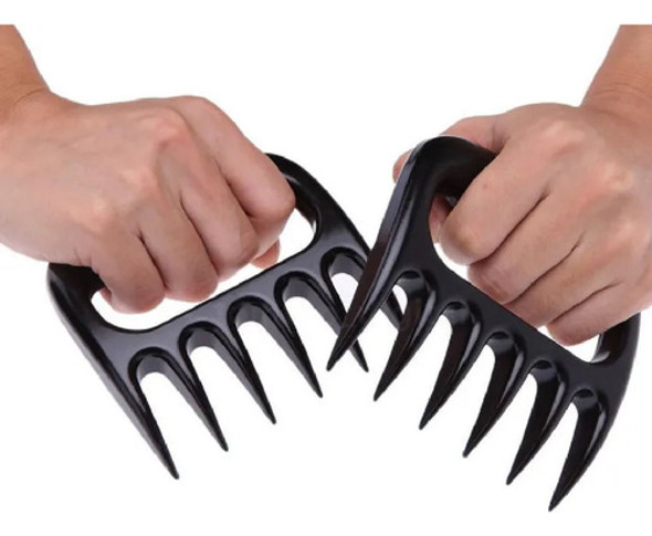 4 Garfos Desfiador Garra De Urso Para Churrasco Profissional 1