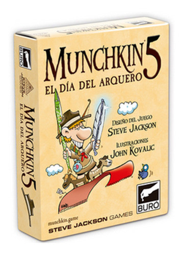 Munchkin Expansion Numero 5 Original Burau De Juegos 1