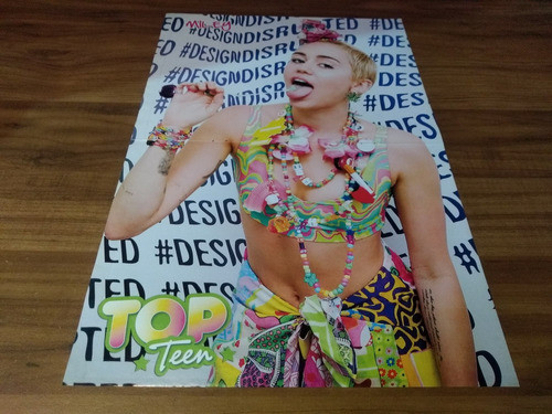 (t076) Poster Little Mix * Miley Cyrus 45 X 30 1