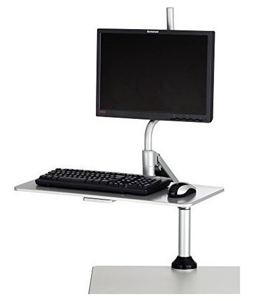 Safco Products 2130sl Desktop Sit Stand Workstation 0