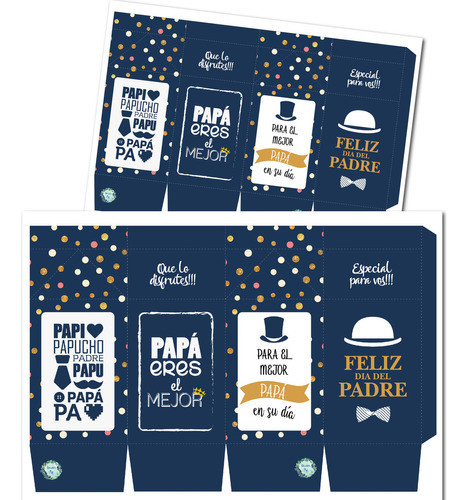 Kit Imprimible Cajas Milk Día Del Padre 3 - Listo P/imprimir 0