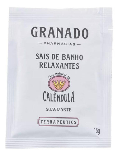 Sais De Banho Granado Calêndula Pacote Com 5und 1