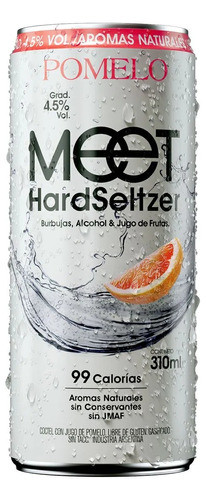 Hard Seltzer Meet Pomelo Lata X 310 Cc. 0