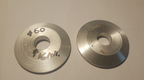 Set 2 Platillos De Aluminio Para Sierra Circular Completina 1