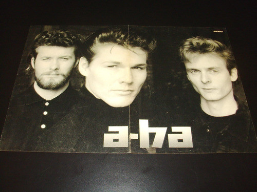Poster A-ha * Morten Harket * Jon Bon Jovi * 42 X 28 (g078) 0