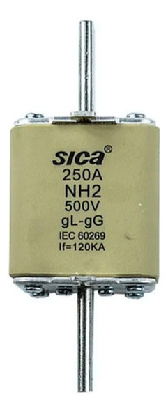Fusible Nh Tamaño 2 250a 500v Sica Electro Medina 0