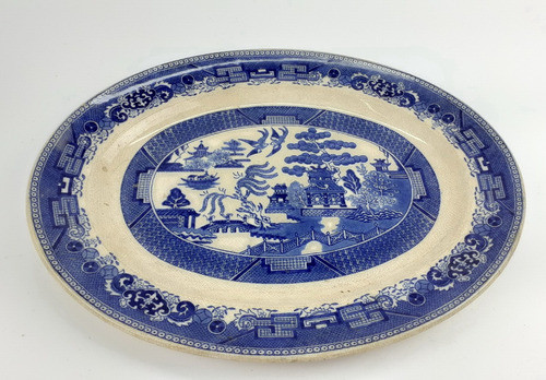 Bandeja Ovalada Willow, 33 X 26 Cm 0