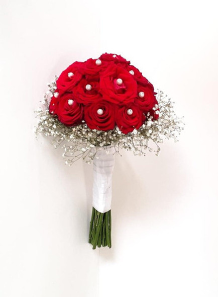 Ramo De Novia 24 Rosas - Naturales - Gardenia 0