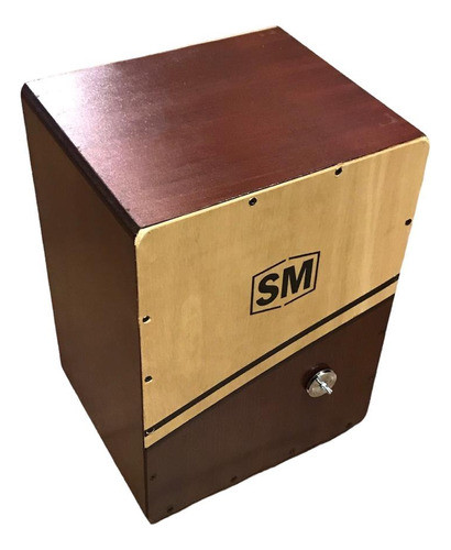 Cajon Sm Dualso Luthier Flamenco Y Sonajas Doble Tapa 0