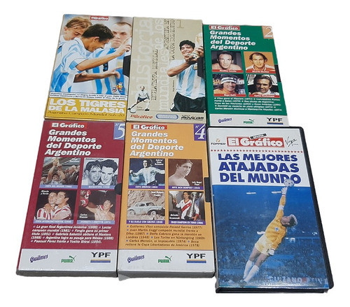 Futbol Olimpiadas Hockey 14 Vhs Orig. Nacional E Importado 0
