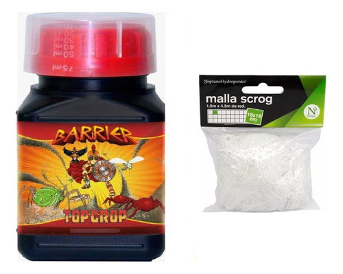 Barrier Proteccion Antiplaga + Malla Red Textil Para Cultivo 0