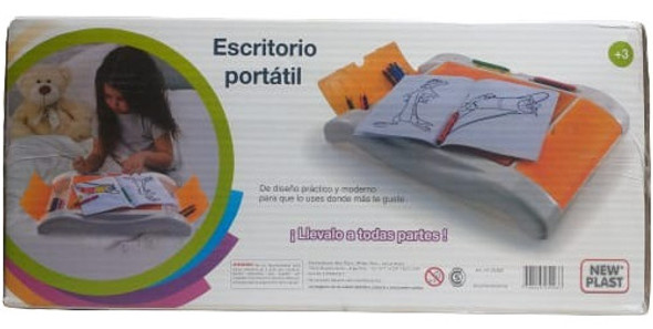 Escritorio Portatil Infantil Juguete Plastico En Caja 1
