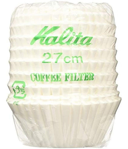 Filtro De Pie Rusia Para Cafetera Carita 250 Piezas 27cm 0