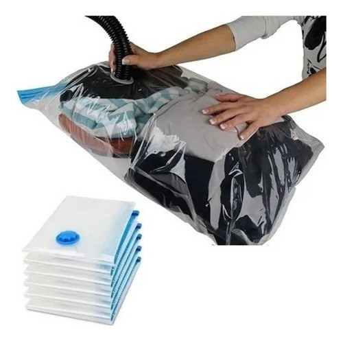 Bolsa Al Vacío 70*100 Cm Para Guardar Ropa Y Reducir Espacio 1