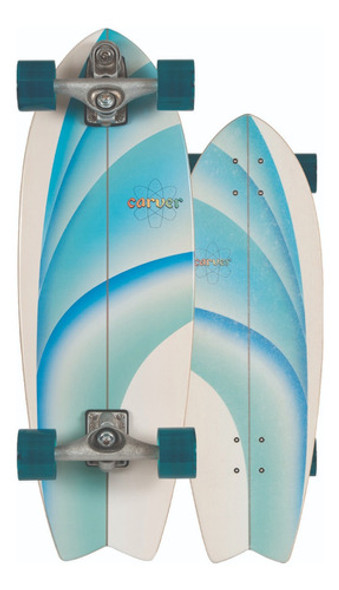 Carver C7 Emerald Peak 30  - Surf Skate Completo 0