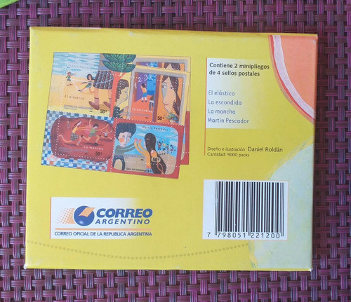 2003 Carnet Juegos Infantiles Tradicionales. Cerrado- Mint 1