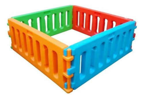 Pelotero Corralito Corral 1x1mt Vegui Plastico Plaza Blanda 0