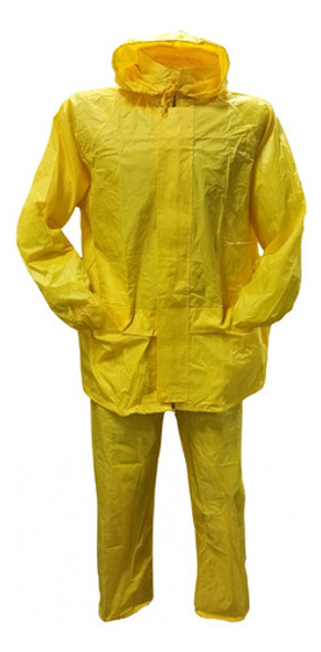Equipo Lluvia Nylon/pvc - Ideal Para Trabajo En Moto 1 Equipo Lluvia Nylon/pvc - Ideal Para Trabajo En Moto 1