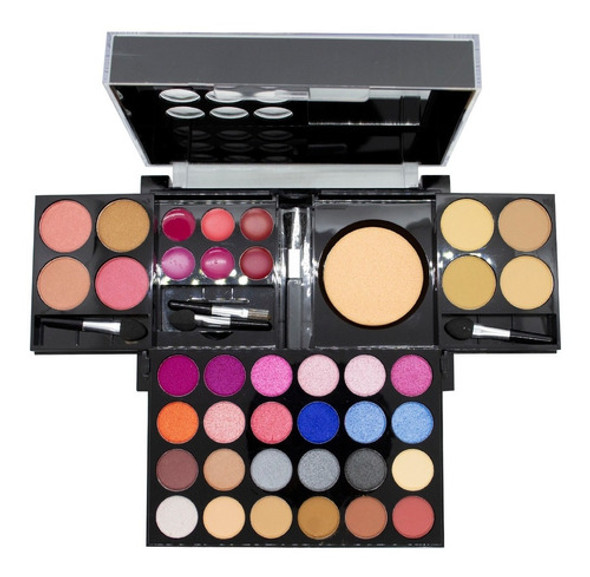 Makeover Set Maquillaje Sombras Labiales Jes-358 3c 0 Makeover Set Maquillaje Sombras Labiales Jes-358 3c 0