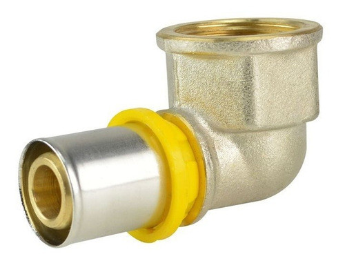 Cotovelo Fêmea Para Gás 16mm X 1/2 Polegada Prensar Pex 0
