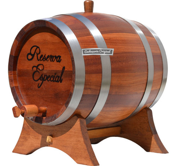 Barril Jequitibá Premium 5 Litros Ancorote Dorna Tonel 0