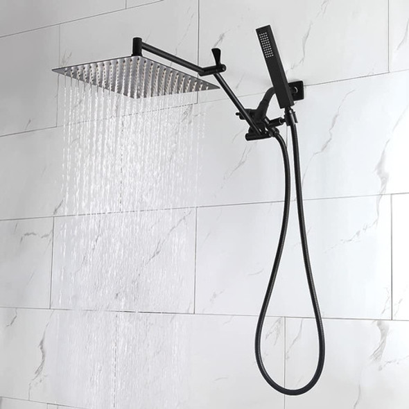 ~? Pop Sanitaryware All Metal 10 Inch Rainfall Shower Charge 1