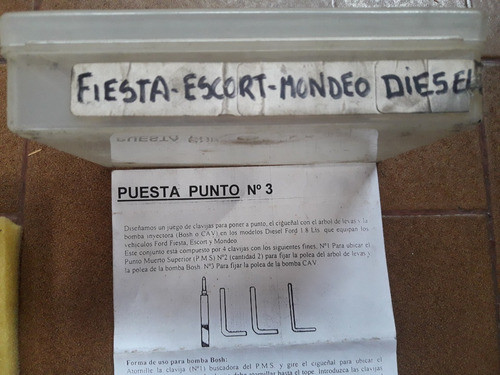 Pp14 Kit Puesta A Punto Ford Fiesta Escort Mondeo 1.8d 1