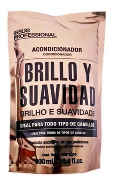 Acondicionador Issue Profesional Brillo Y Suavidad 900ml X3 1