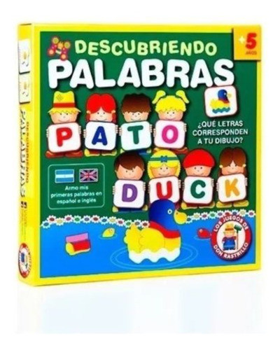 Juguete Niño Don Rastrillo Descubriendo Palabras $ne 0