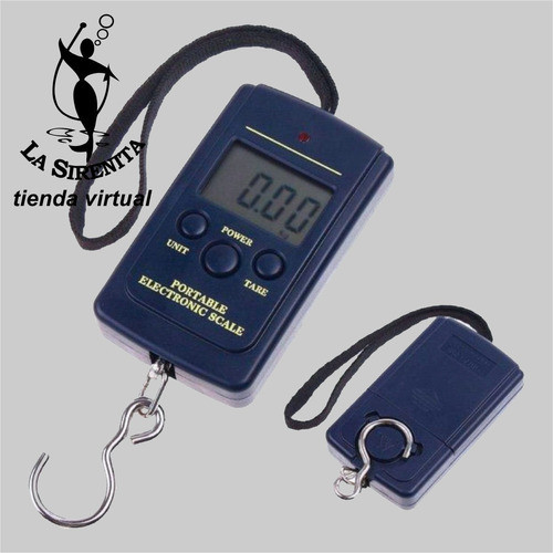 Balanza Digital De Mano Para Pesca, Viaje, Equipaje, Valijas 1