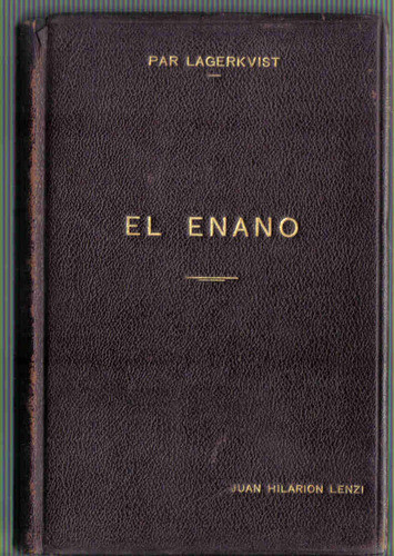 El Enano - Lagerkvist - Emece 0
