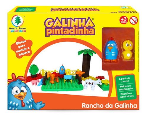 Rancho Galinha Pintadinha Blocos De Montar Monte Libano 1