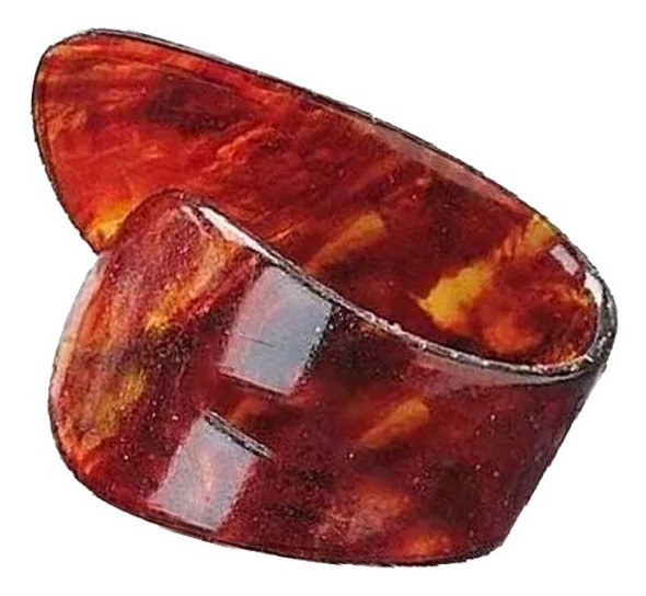 Pua Uñero Pulgar Guitarra 1,20mm Tamaño Estandar, Carey 0