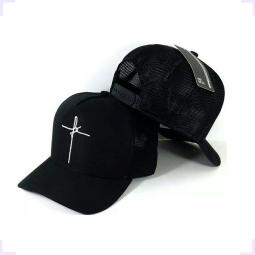 Kit Masculino Moda Praia Óculos De Sol E Boné Fé Preto 1