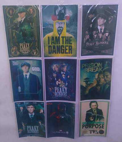 Posters Tamaño A4 Series, Peliculas, Anime, Musica, Etc 0