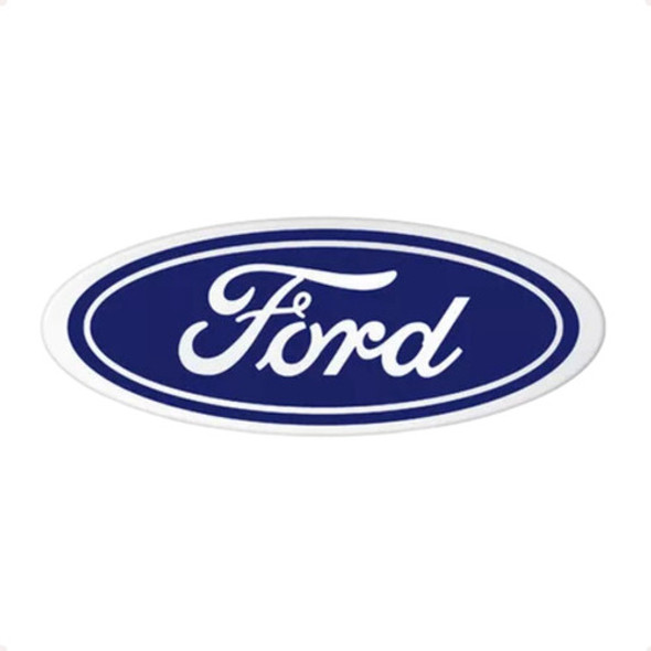Adesivo Emblema Ford Resinado 11x29cm Caminhão Carro 1 Adesivo Emblema Ford Resinado 11x29cm Caminhão Carro 1