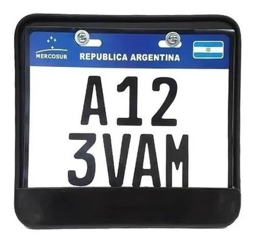 Porta Patente Moto Mercosur C/tornillos 0
