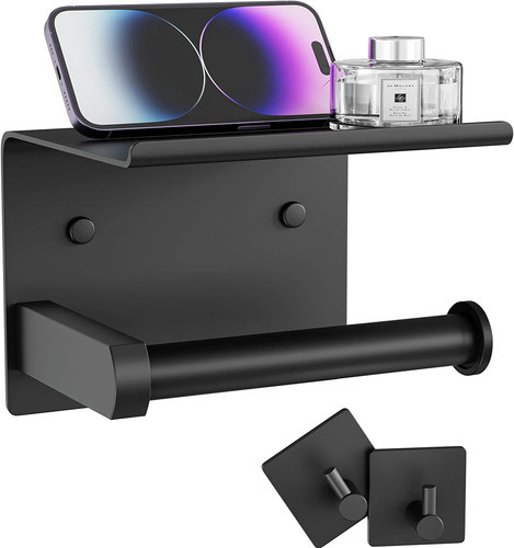 Soporte P/papel Higienico C/estante + Dos Toalleros. 0