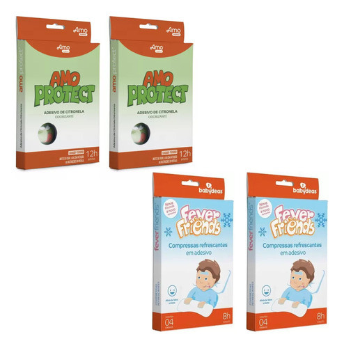 Kit 8 Sai Mosquito Repelente E Compressas Alivio Febre Fever 0