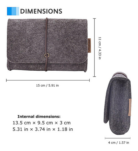 Procase Funda Almacenamiento Accesorios Notebook 1