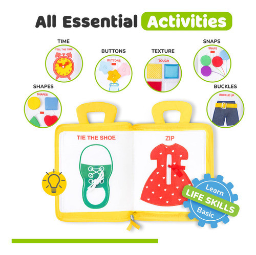 Democa Quiet Book Montessori - 7350718:ml A $279990 1