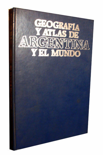 Libro Geografia Atlas De Argentina Y El Mundo Usado Excelent 0