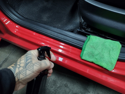 Protector Cubre Zócalos Carbono Ford Ranger Cabina Simple 1