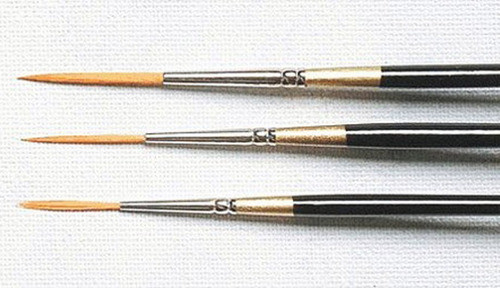 Pincel Pelo De Toray Liner Nº2 Redondo S.138 Ad Mango Corto 0