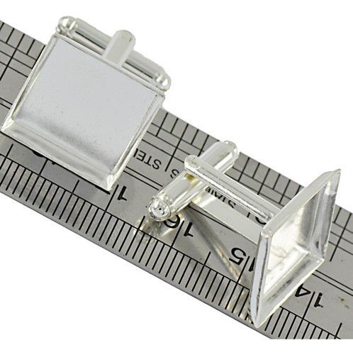 Abotoaduras De Almofada De Base Em Branco 5 Peças 1