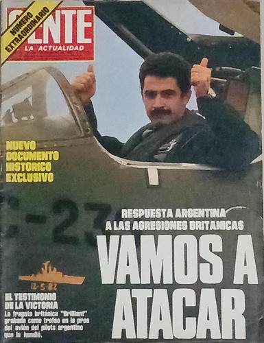 Revista Gente N° 878. Guerra Malvinas. Año 1982. 0