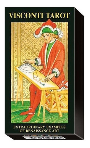 Tarot Visconti Golden Dorado 78 Cartas Lo Scarabeo 0