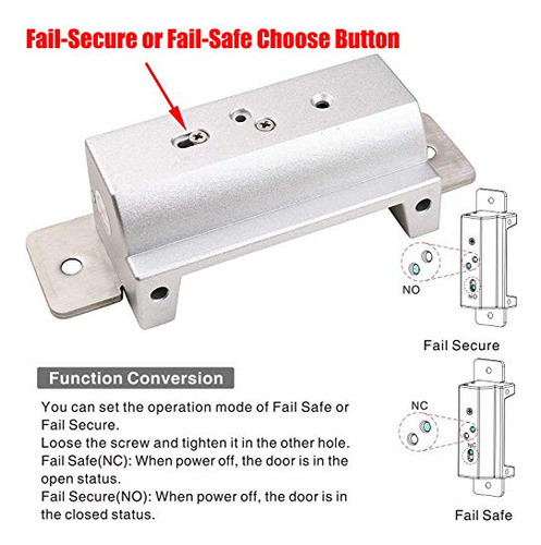 Uhppote Ansi Standard Heavy Duty Electric Strike Lock Sin Mo 1
